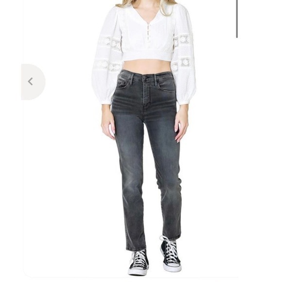 Frame Denim‎ Le Sylvie Slender Straight Octavia Drive Jean size 27 - Picture 1 of 10